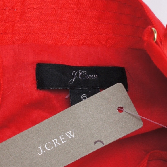 JCREW Spaghetti-strap jumpsuit Beauchamps Linen - Picture 5 of 5